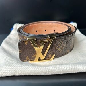 Louis Vuitton 40MM Initials Monogram Belt